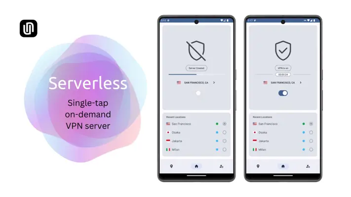 UpVPN - Serverless VPN android App screenshot 4